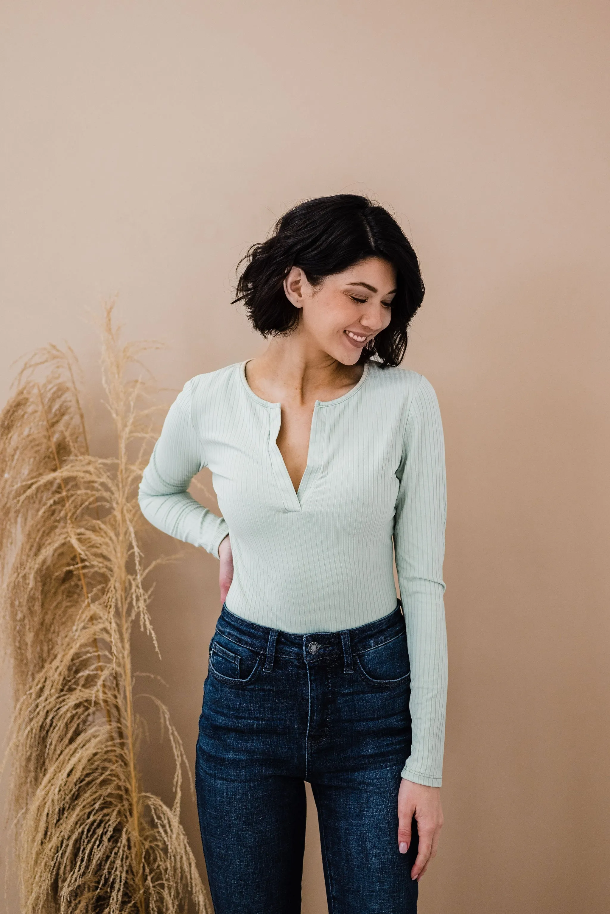 Give You Everything Ribbed Bodysuit