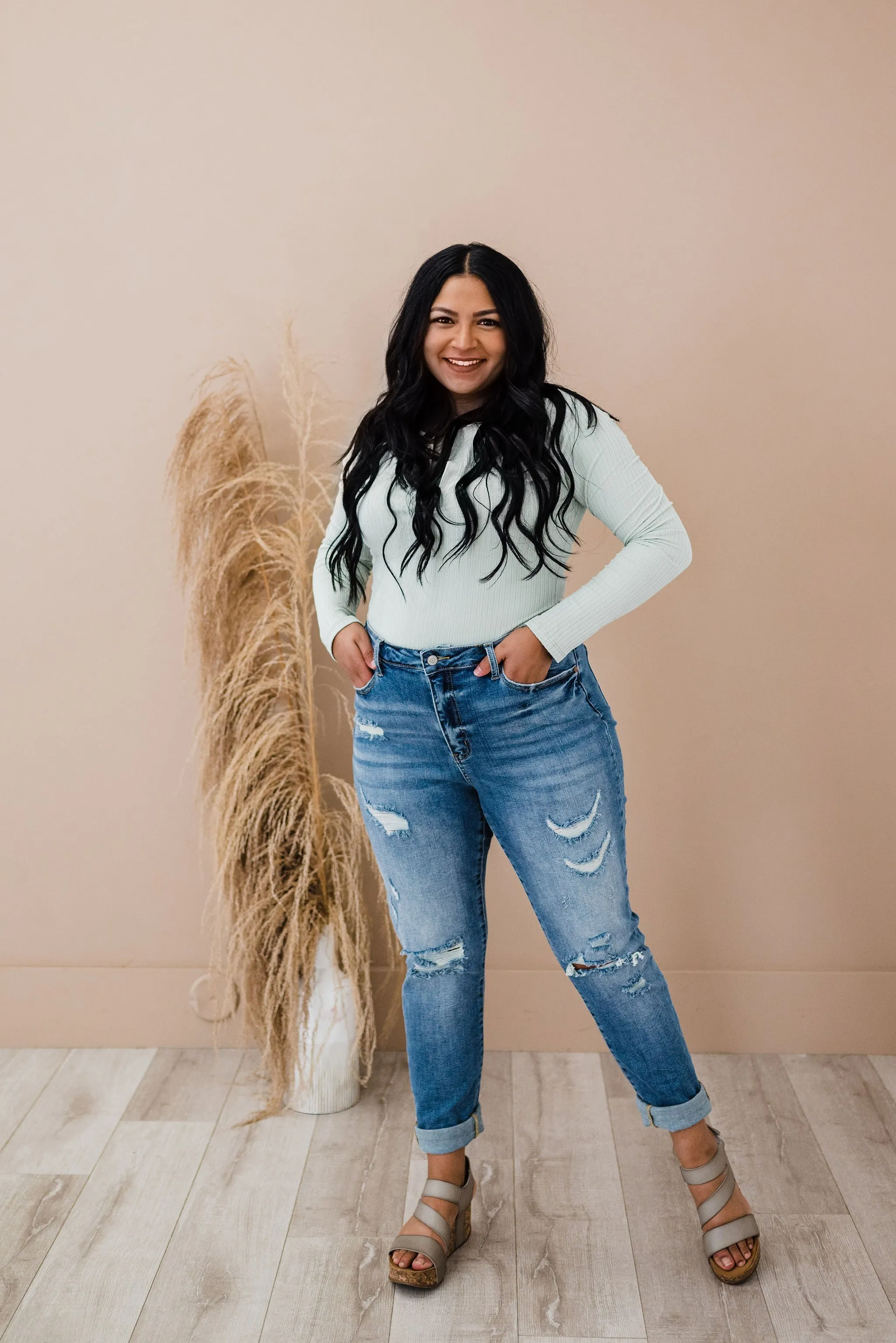 Give You Everything Ribbed Bodysuit