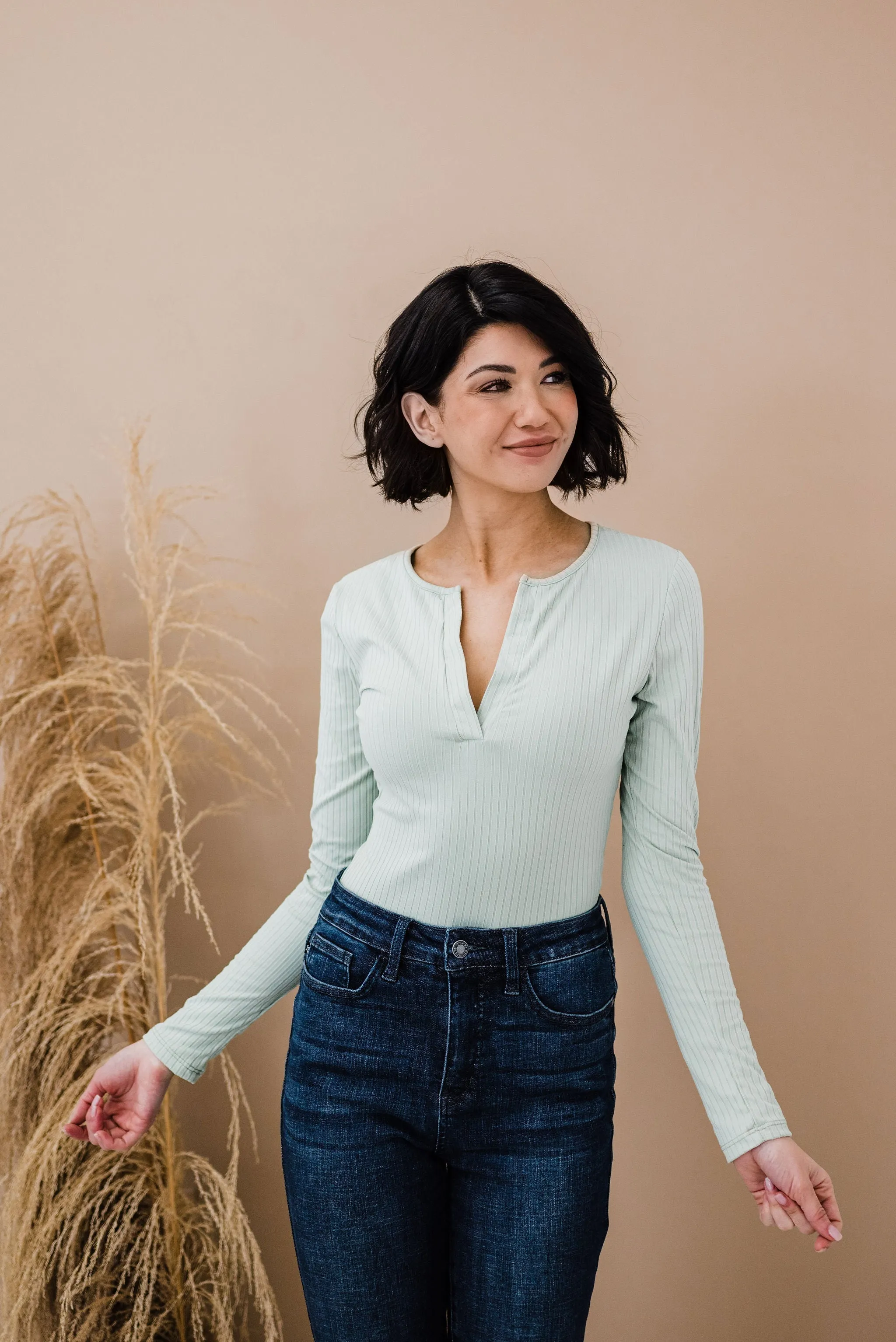 Give You Everything Ribbed Bodysuit