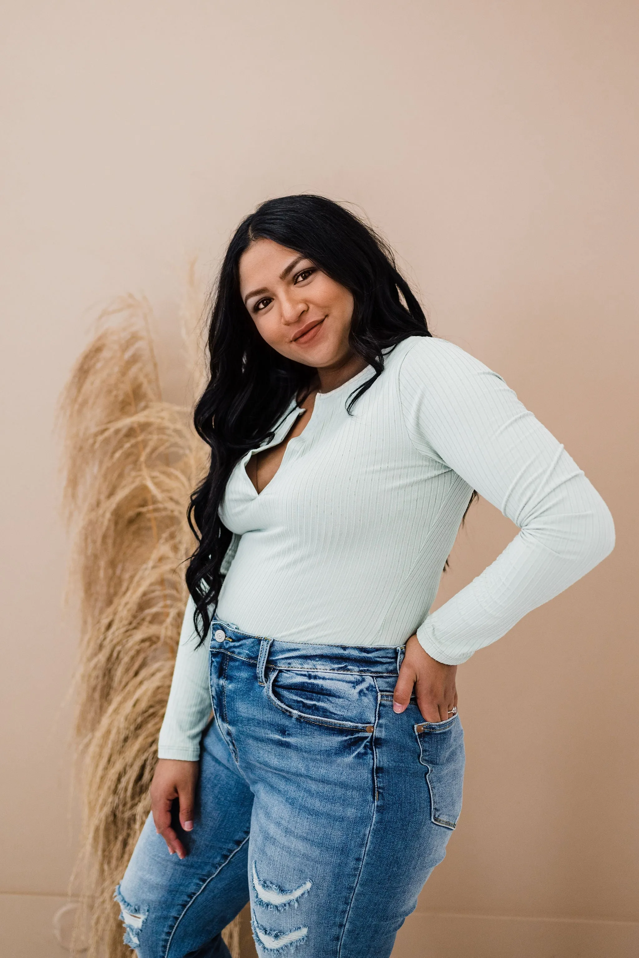 Give You Everything Ribbed Bodysuit