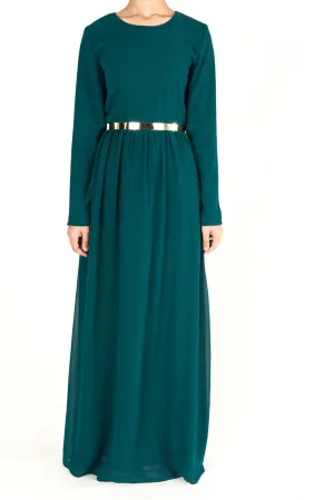 Hunter Modern Chiffon Maxi Dress