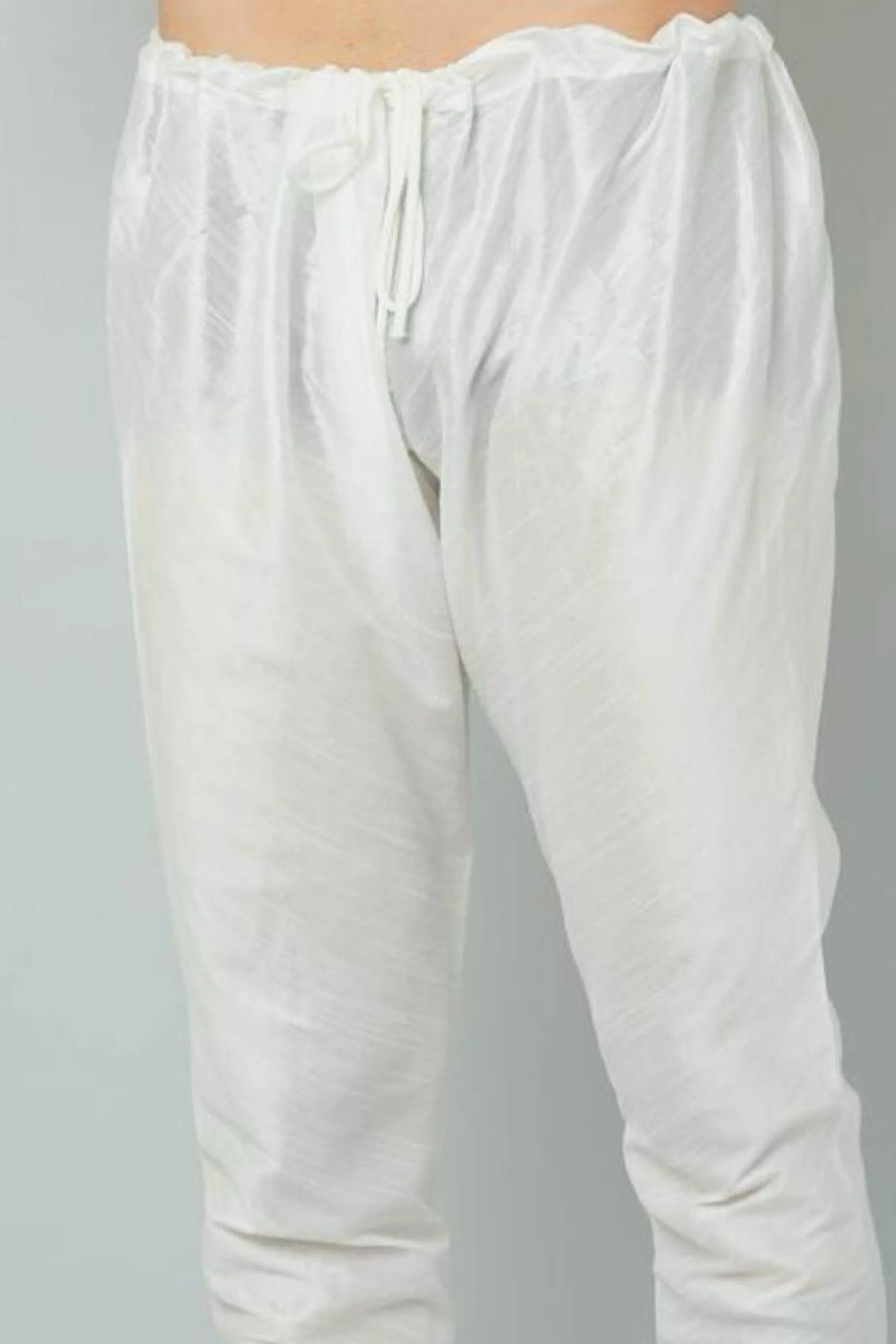 JCS Fashions Men's Luxury White Silk Pyjamas: Ultimate Comfort & Style