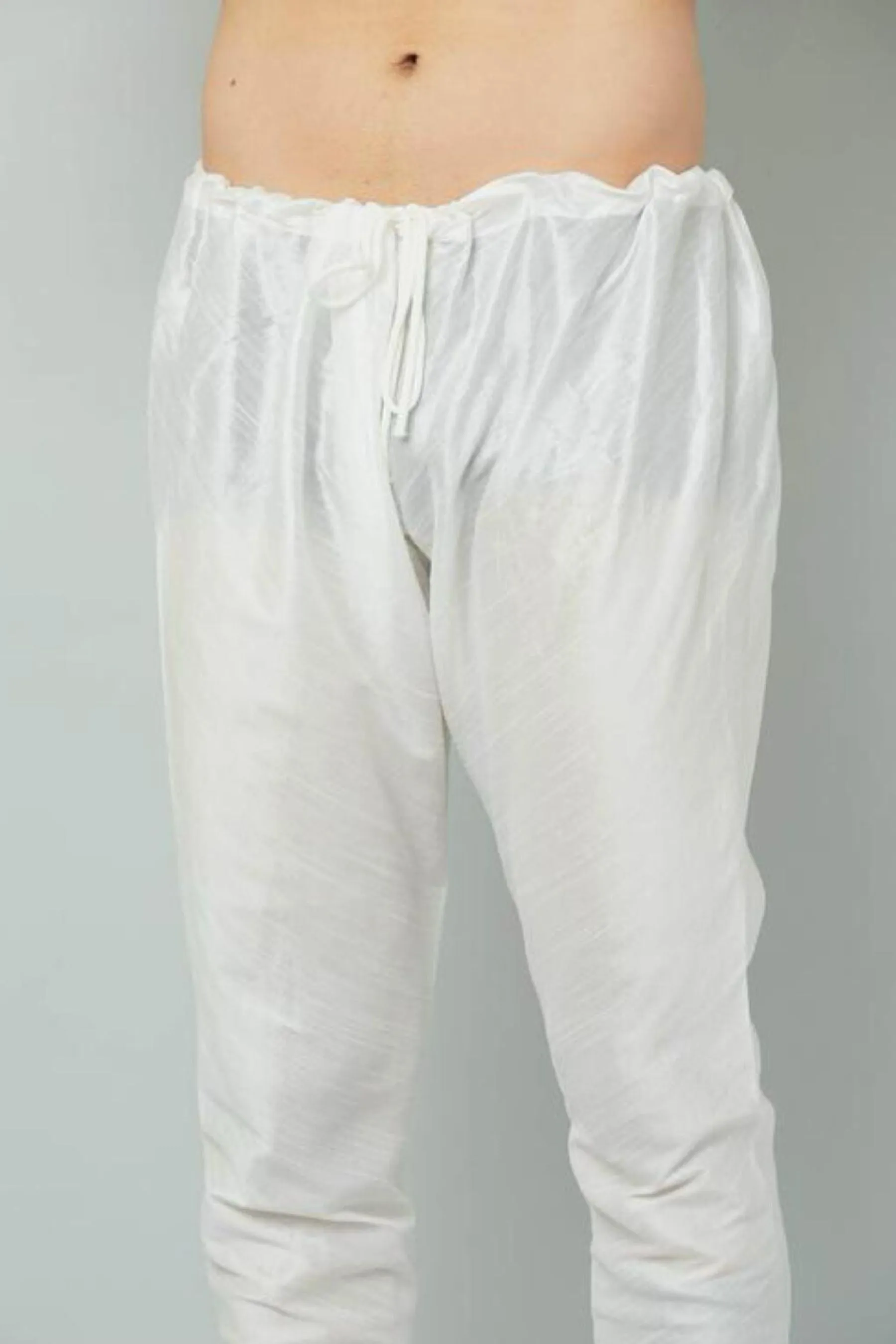 JCS Fashions Men's Luxury White Silk Pyjamas: Ultimate Comfort & Style