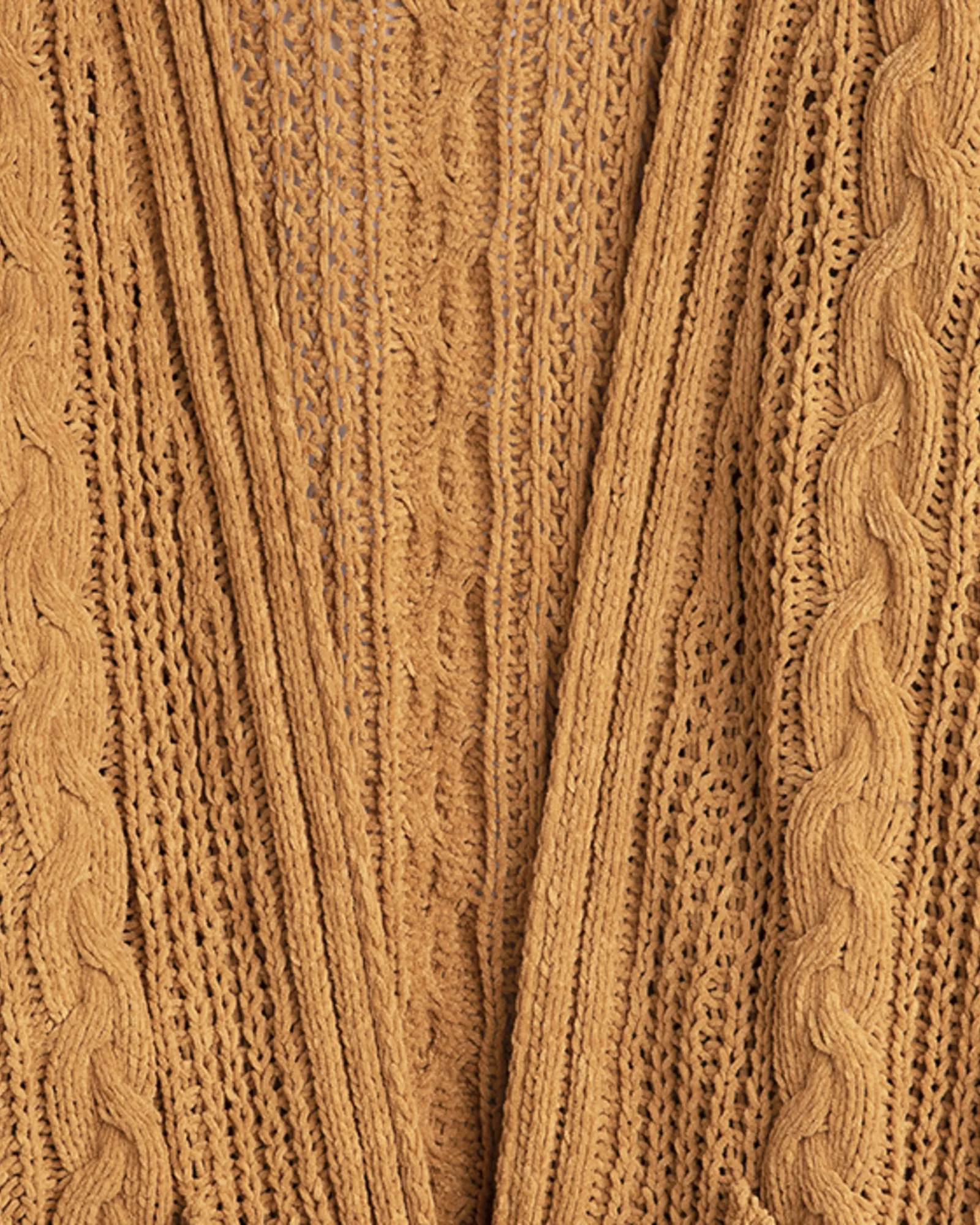 Julie Chenille Cardigan | Brown
