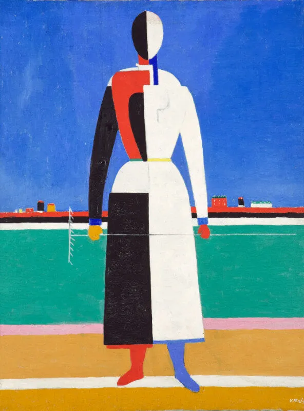 Kazimir Malevich - Woman With A Rake, 1932