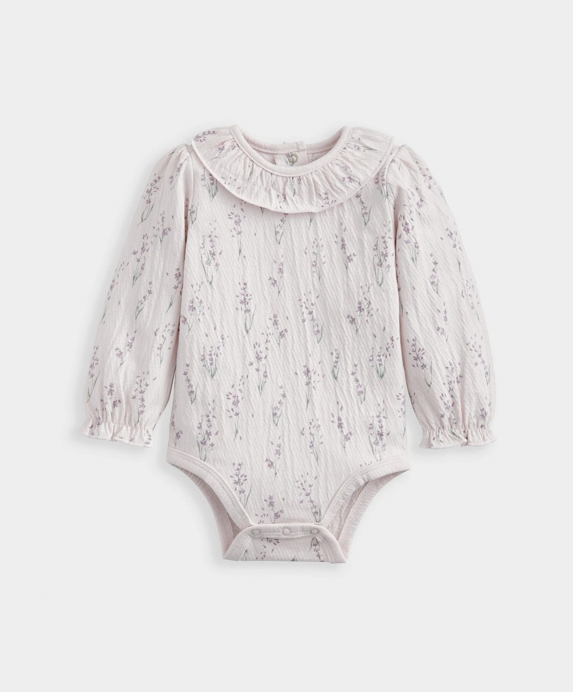 Lavender Print Bodysuit