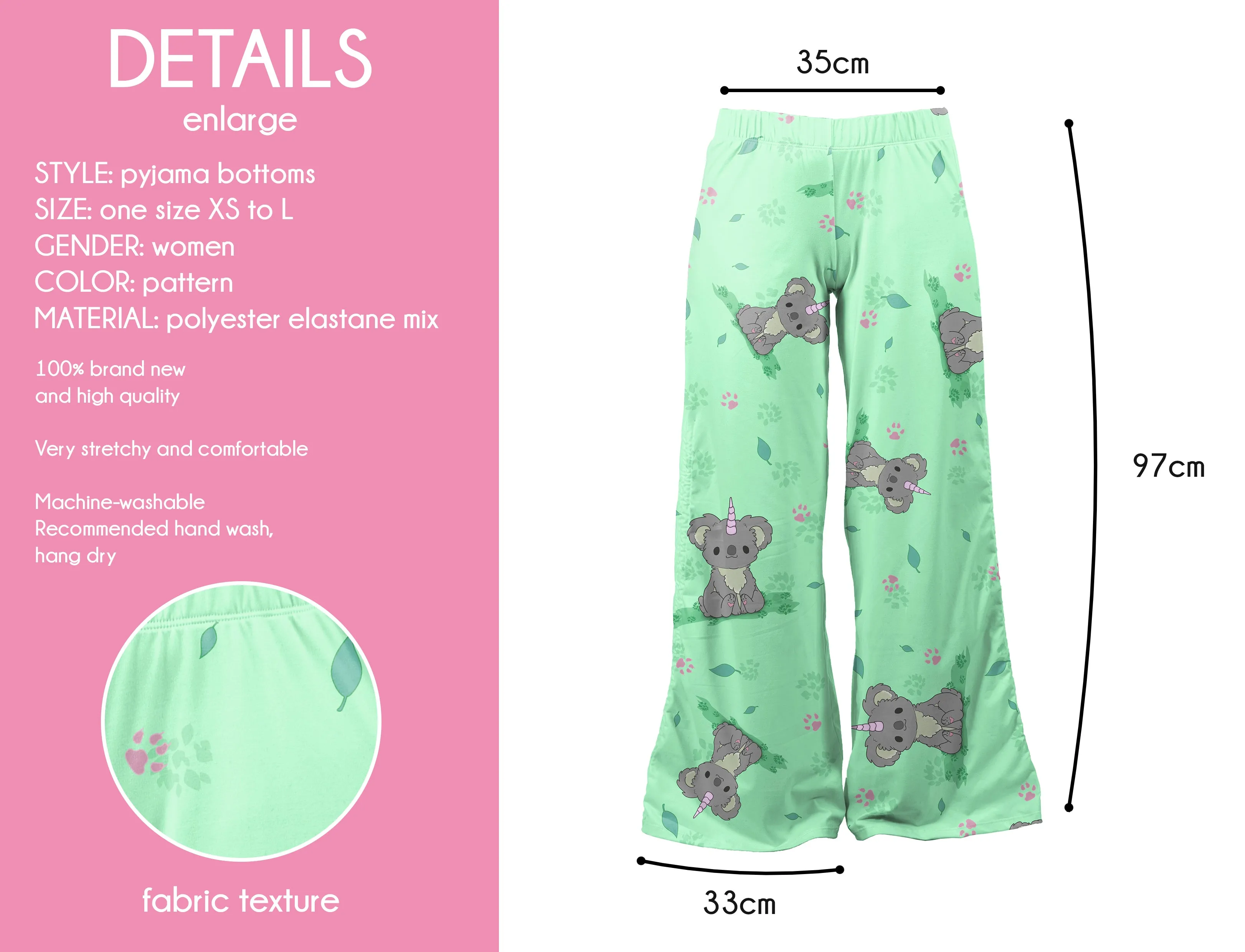 Loungewear Koalacorn (UK Size 8-14)
