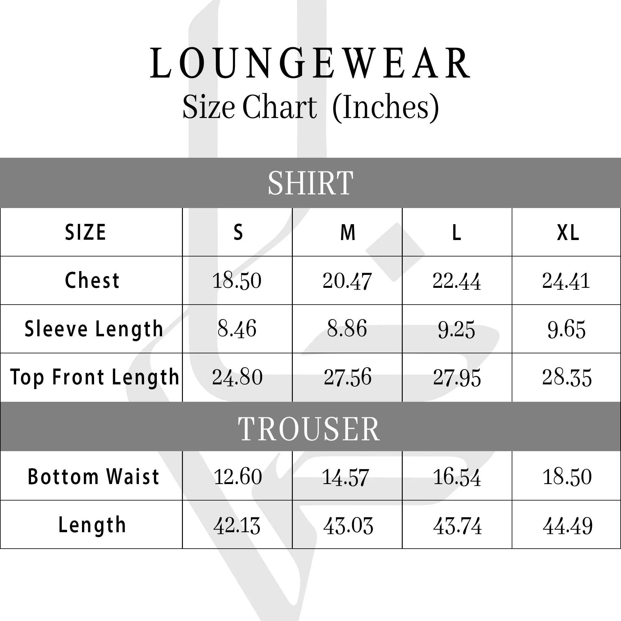 LOUNGEWEAR LW-031