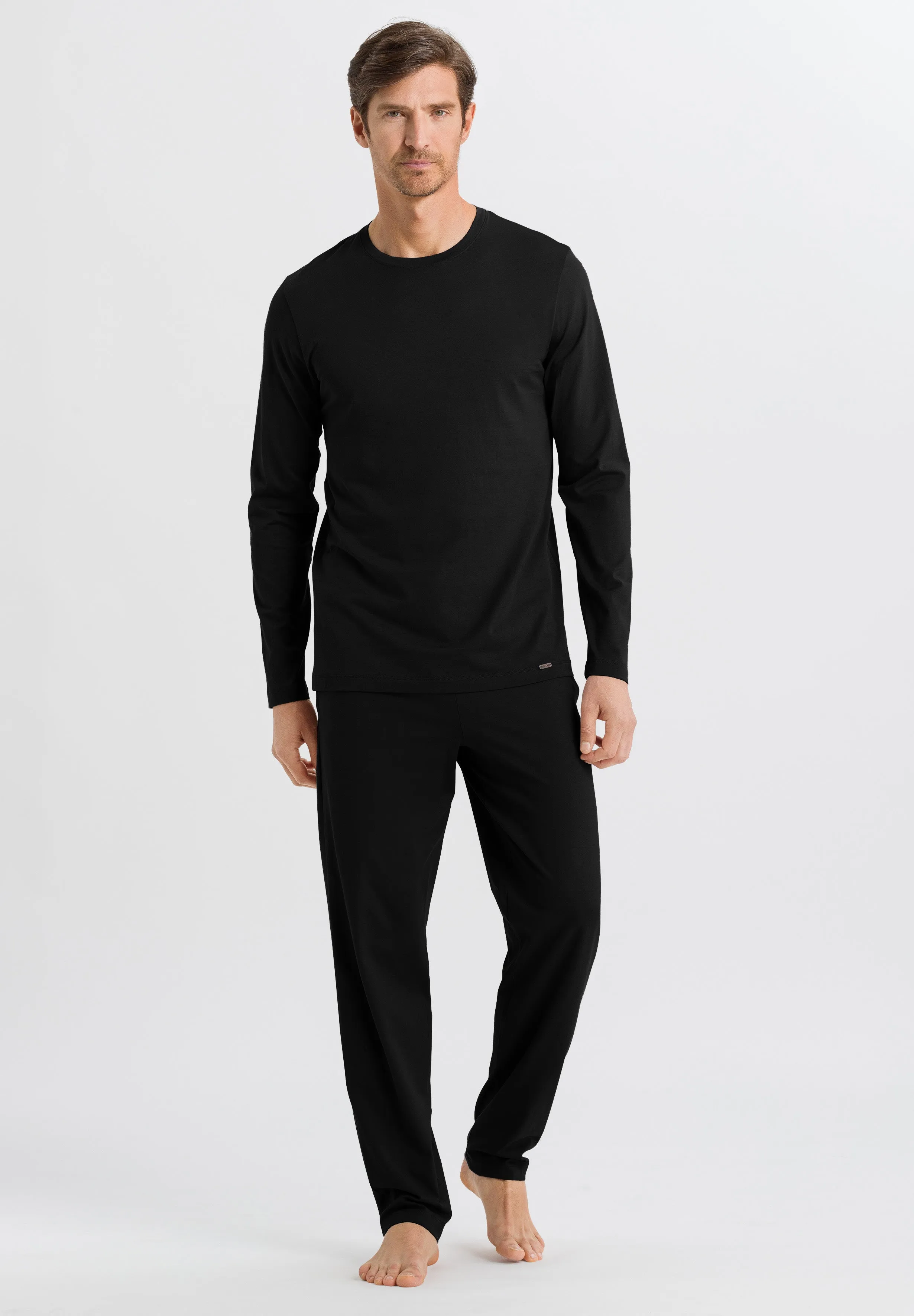 Night And Day Cotton Knit Drawstring Pants | Black 75435-019