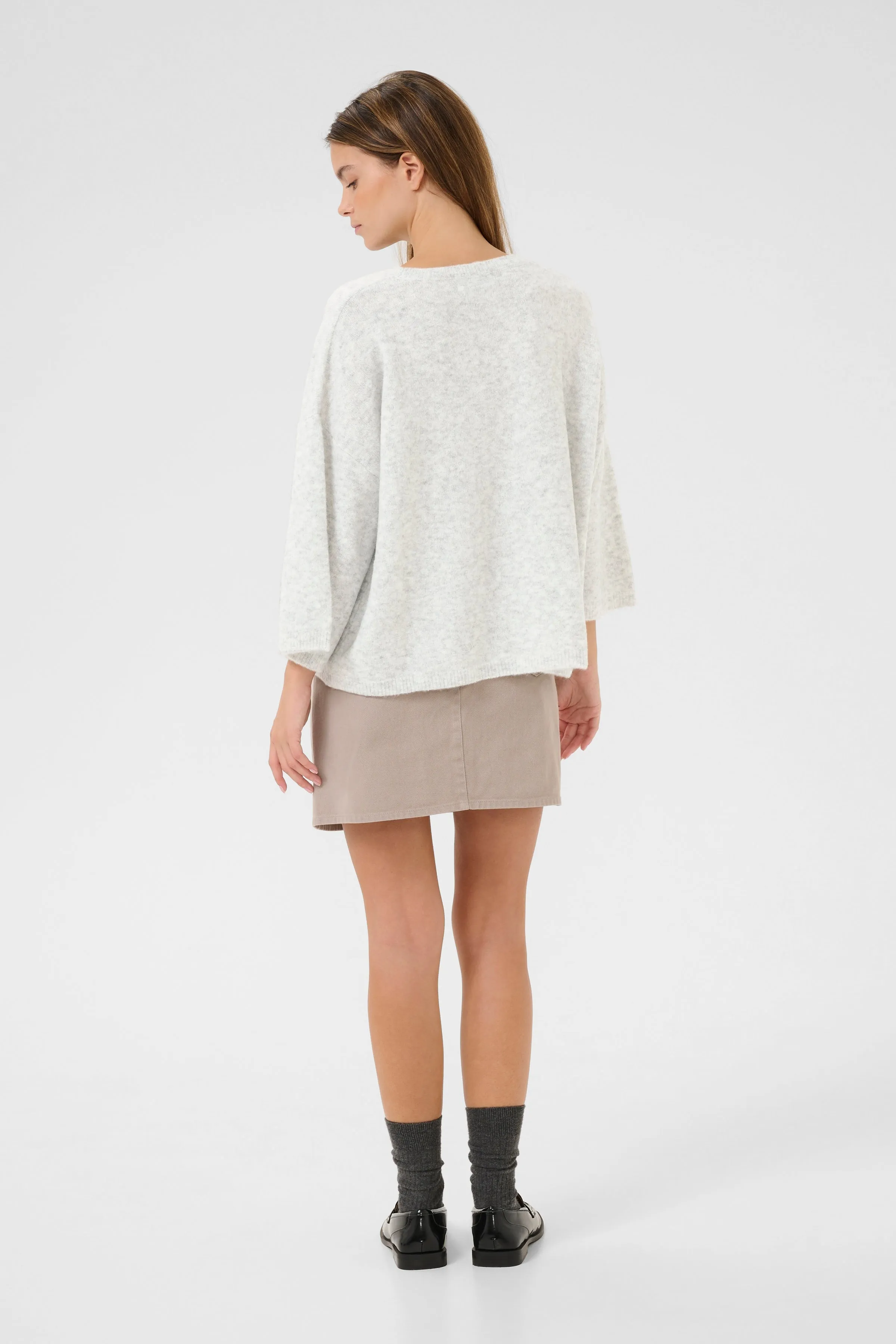 Noabellle Pullover- Grey