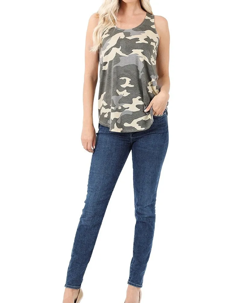 Off Road Camo Tank Grey Tones Final Sale