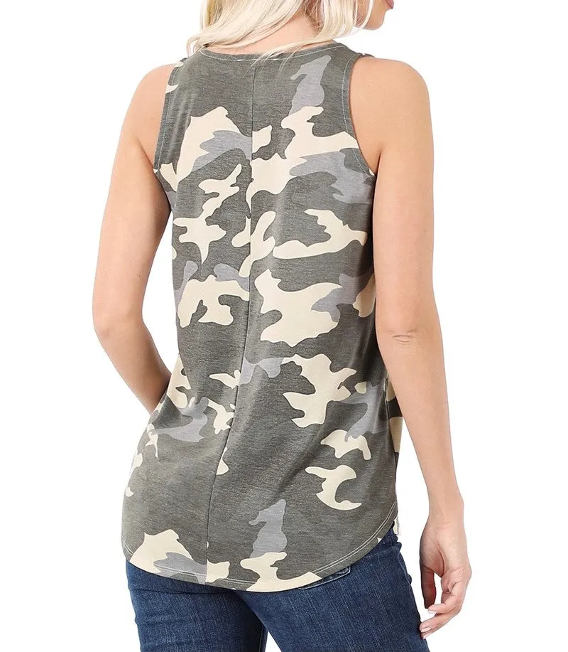 Off Road Camo Tank Grey Tones Final Sale