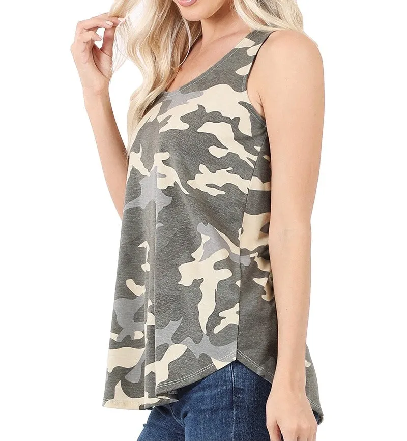 Off Road Camo Tank Grey Tones Final Sale