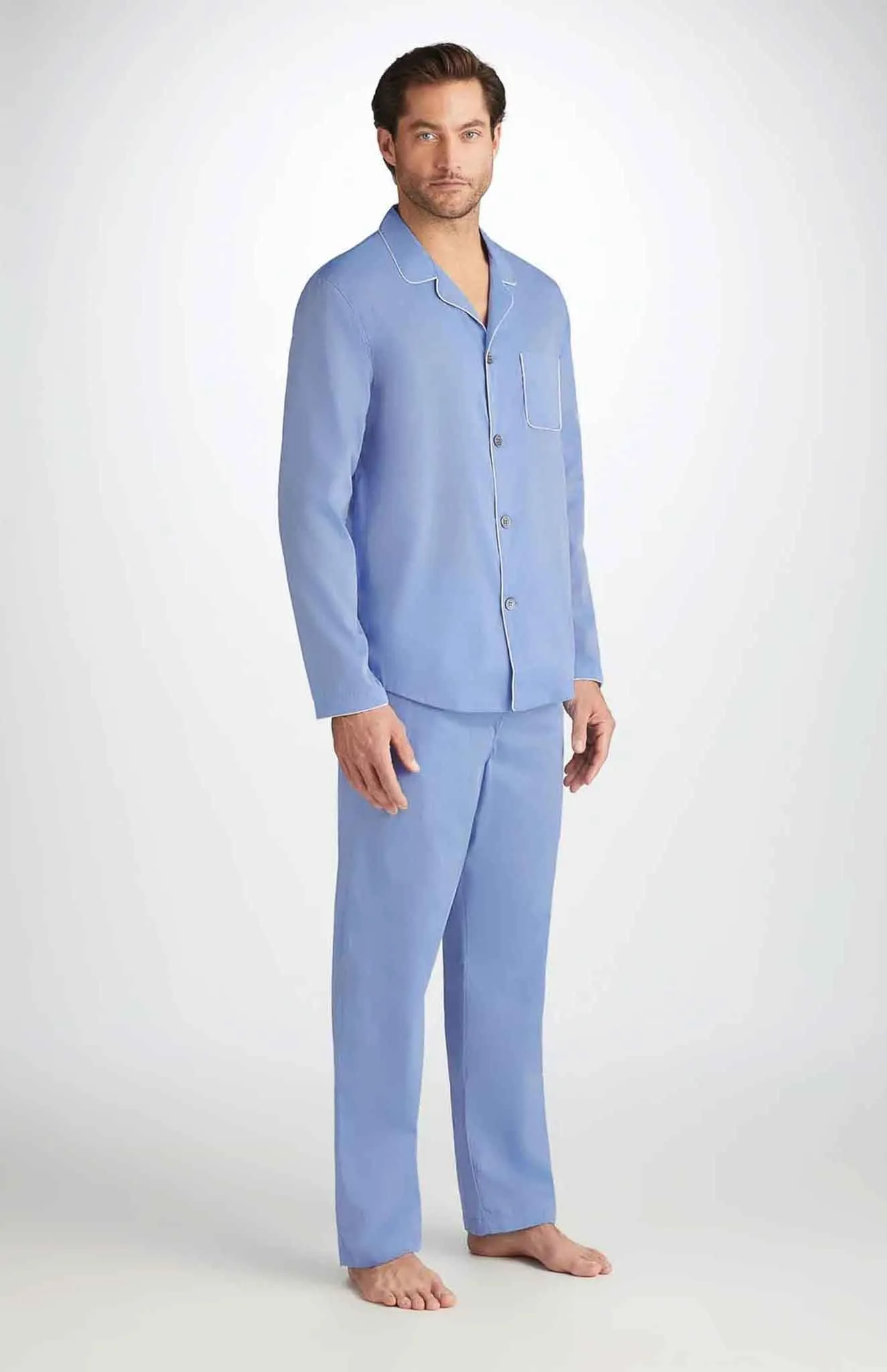 Sapphire Slumber | Blue Lounge Wear Set | 100% Cotton
