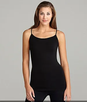 Seamless Cami  Longer fit: Black