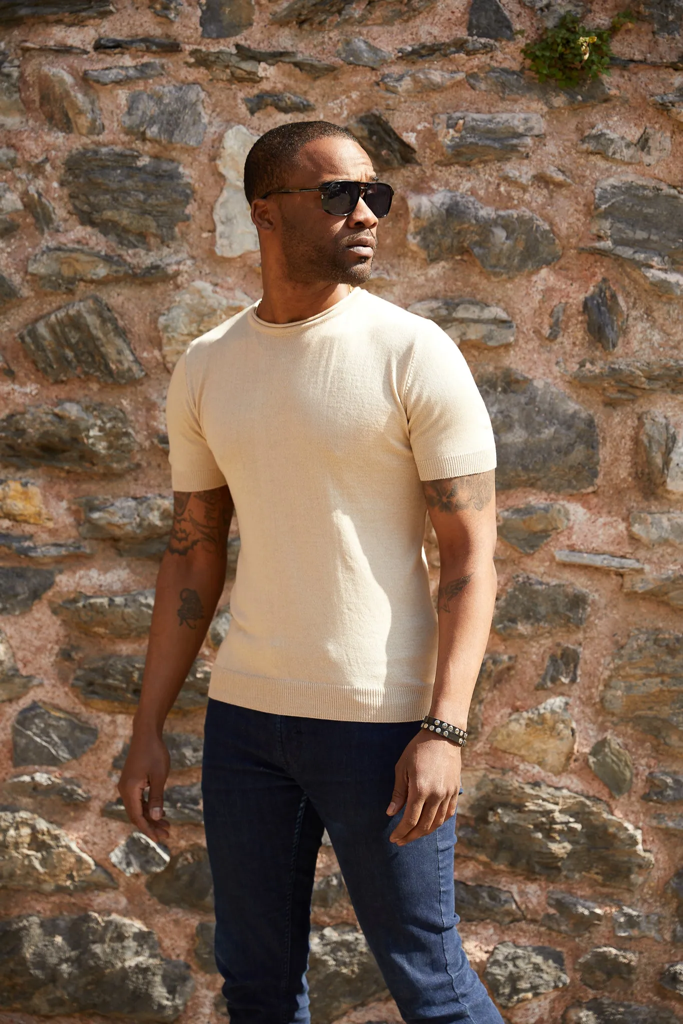 Short Sleeve Knit Sweater TR-11503