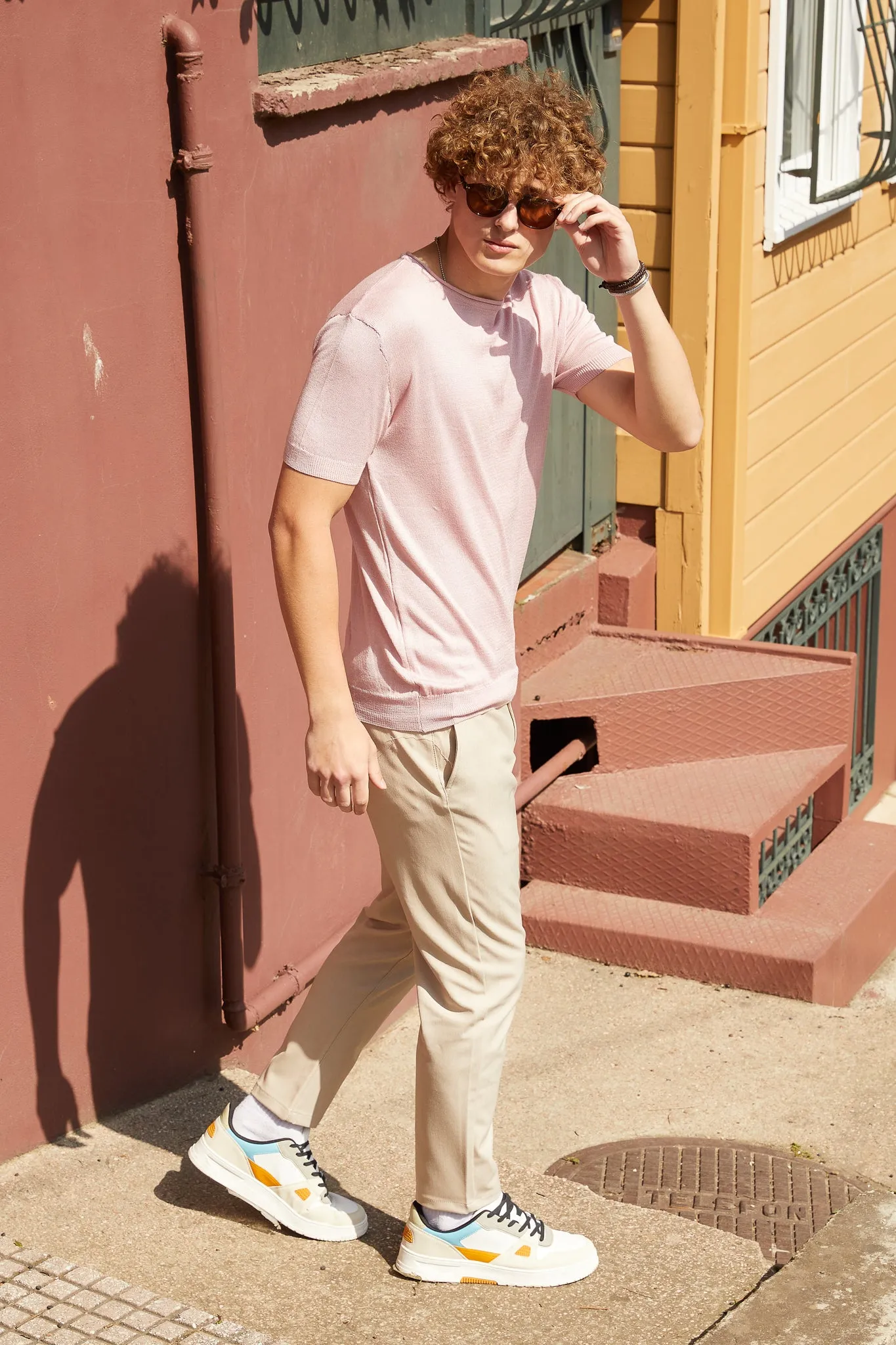 Short Sleeve Knit Sweater TR-11503