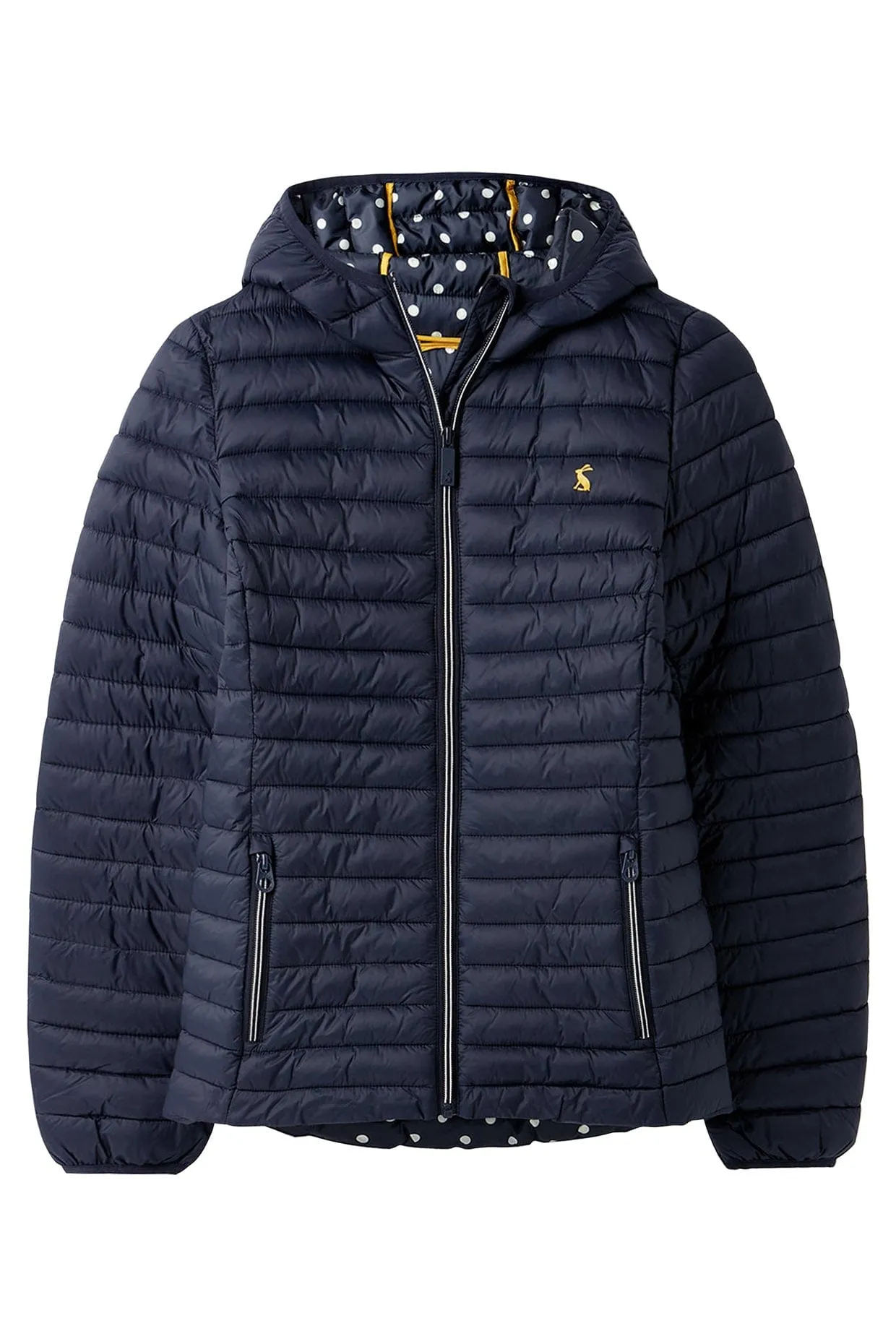 Snug Water Resistant Packable Puffer Coat - Marine Navy