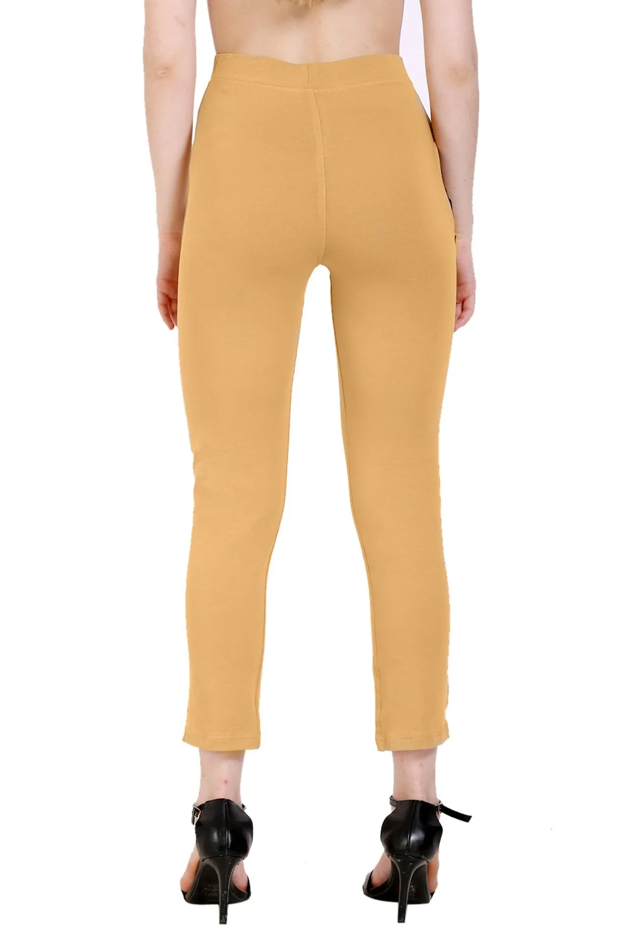 Sona Women's/Girl's International Soft  Cotton Regular Fit Straight Pants/Trouser-Blue