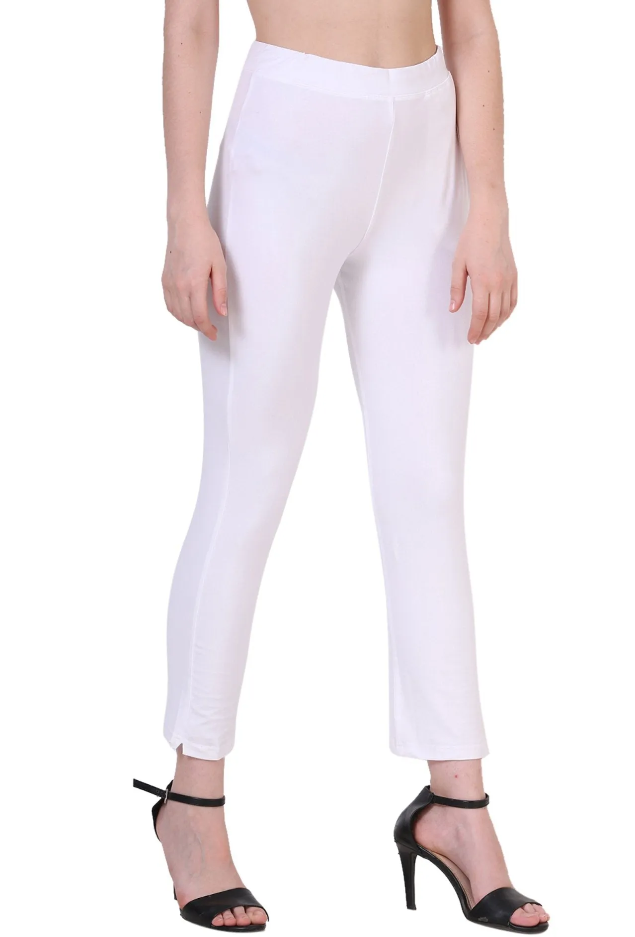 Sona Women's/Girl's International Soft  Cotton Regular Fit Straight Pants/Trouser-Blue