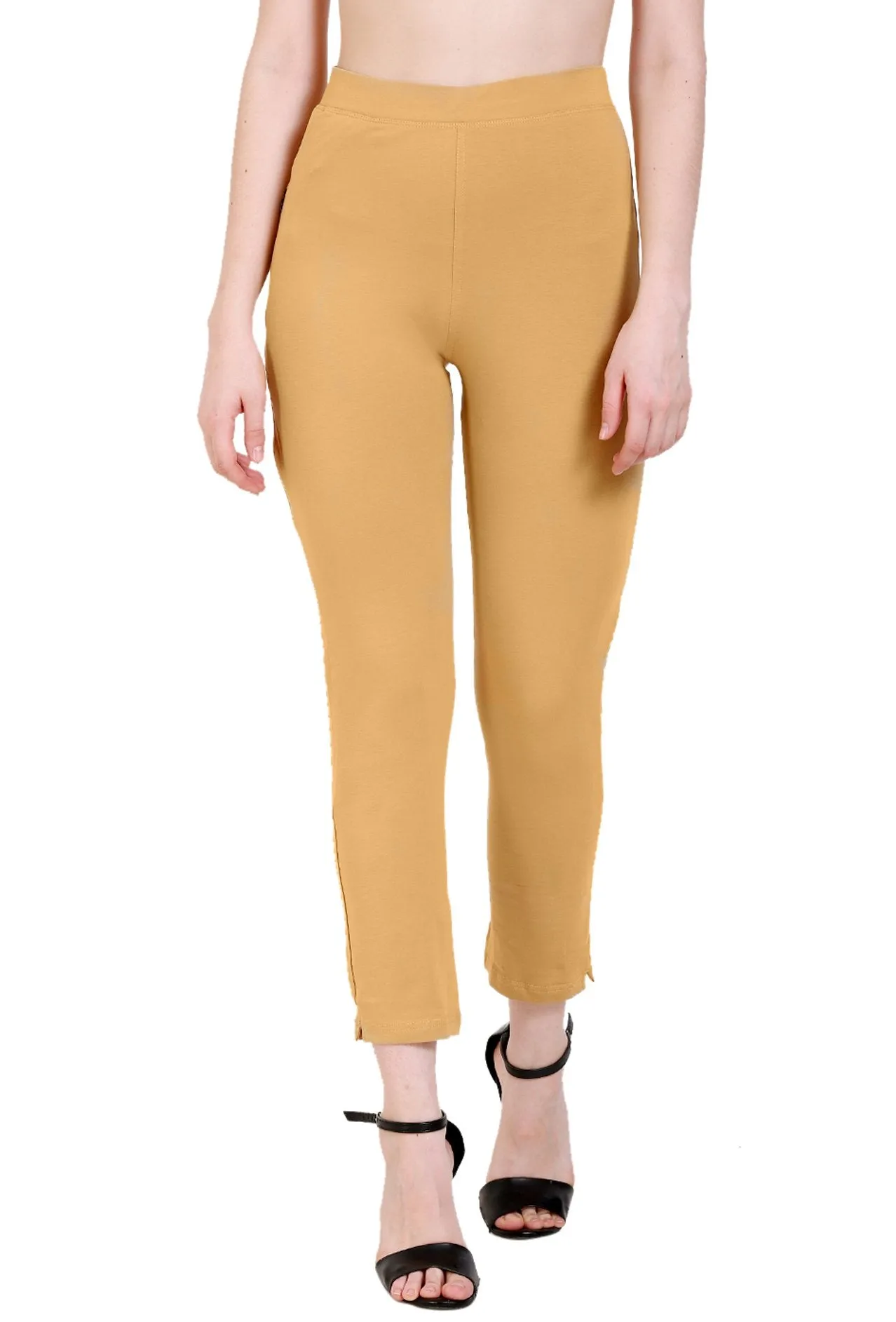 Sona Women's/Girl's International Soft  Cotton Regular Fit Straight Pants/Trouser-Blue