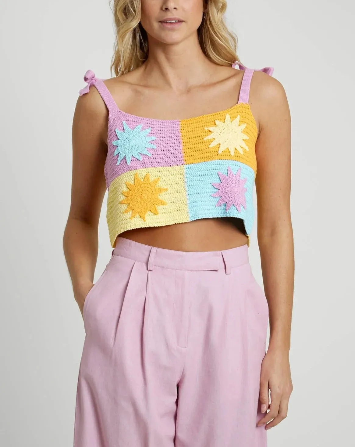 Sunia Crochet Top