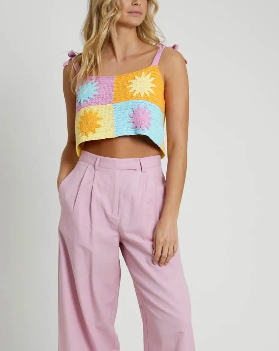 Sunia Crochet Top