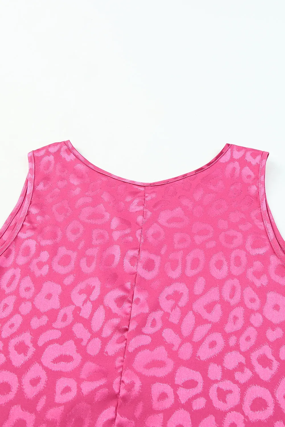 Sweet Days Leopard Round Neck Tank