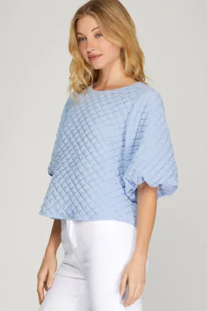 The Blue Bubble Top