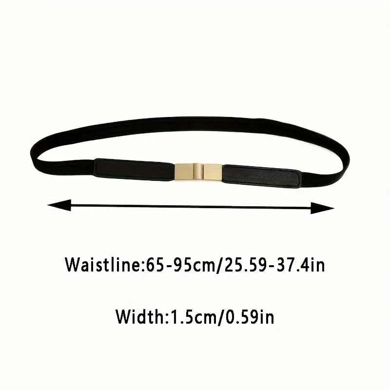 Vintage Elastic Waist Belt for Dresses & Skirts