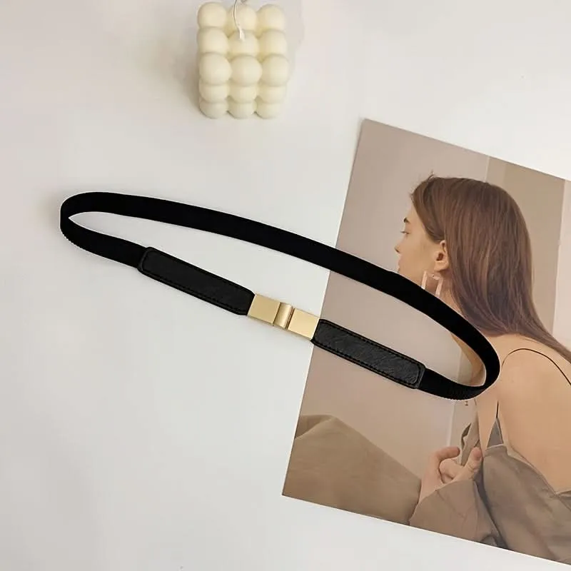 Vintage Elastic Waist Belt for Dresses & Skirts