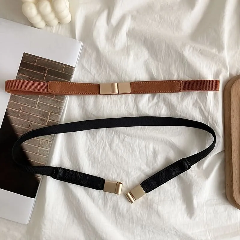 Vintage Elastic Waist Belt for Dresses & Skirts