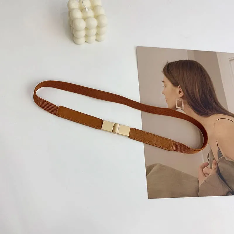 Vintage Elastic Waist Belt for Dresses & Skirts