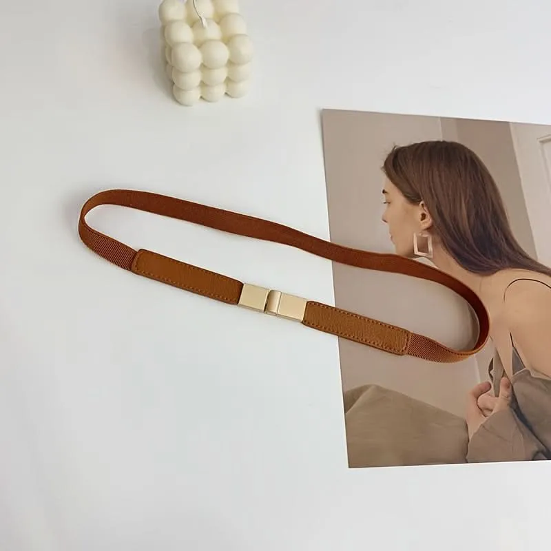 Vintage Elastic Waist Belt for Dresses & Skirts