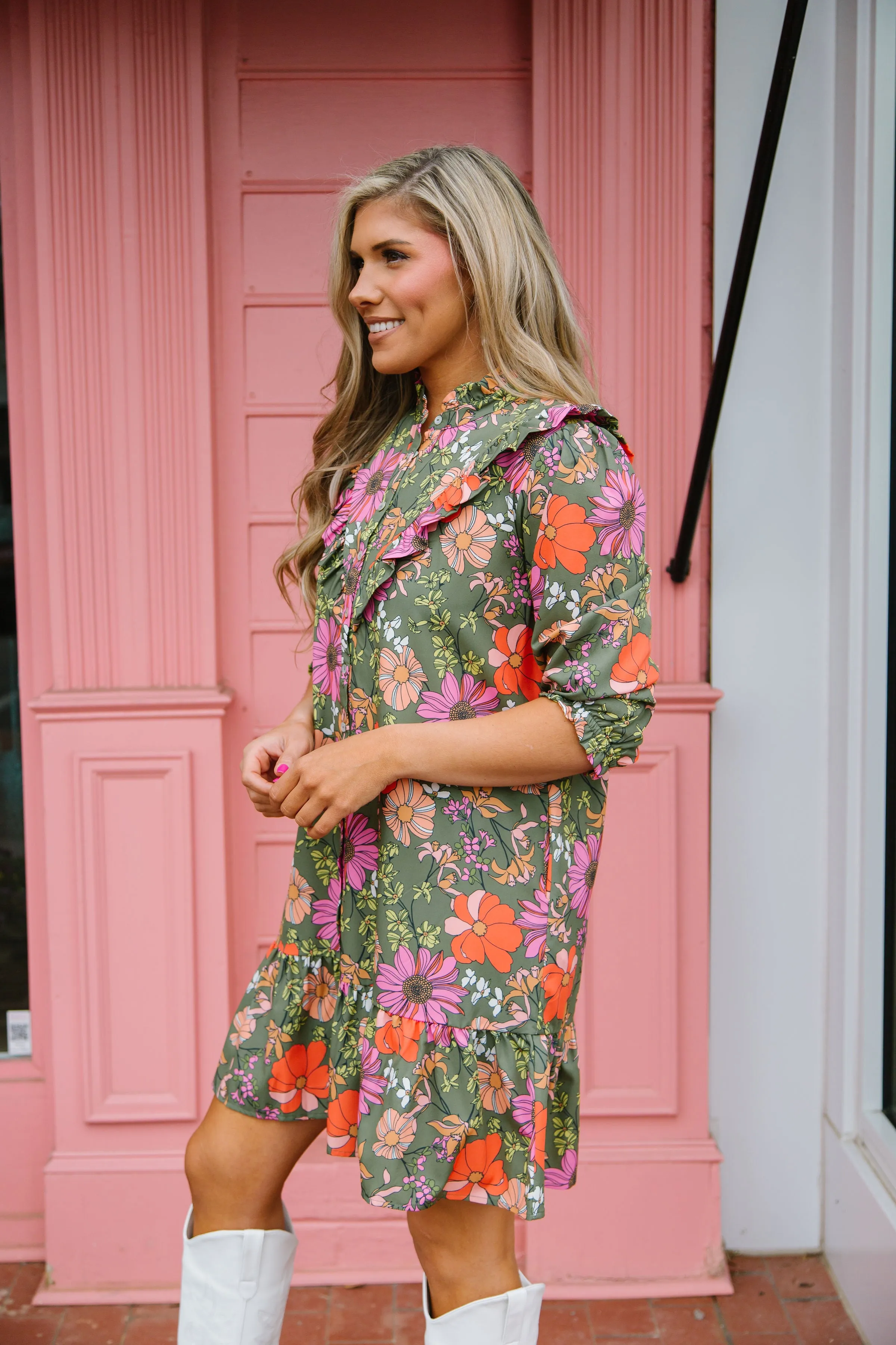Waylon Vintage Petals Dress