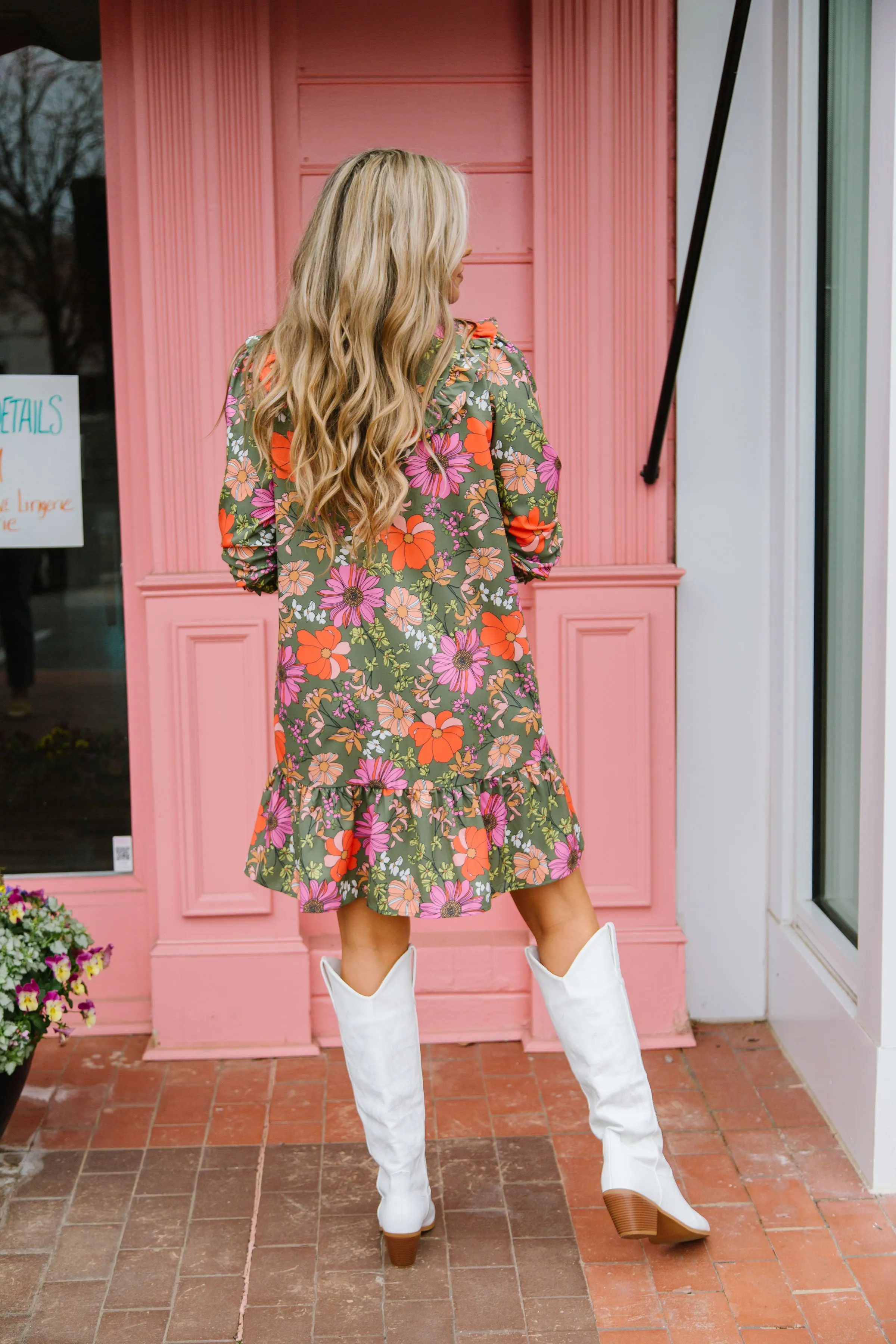 Waylon Vintage Petals Dress