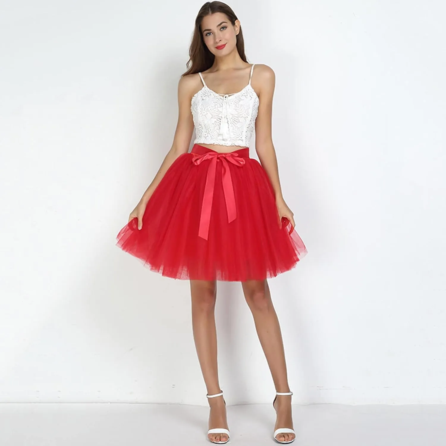 Women's Fashion A Line Pleated Skirt Women's A-Line High Waisted Midi Skirt Skirts for Women Trendy Lady's