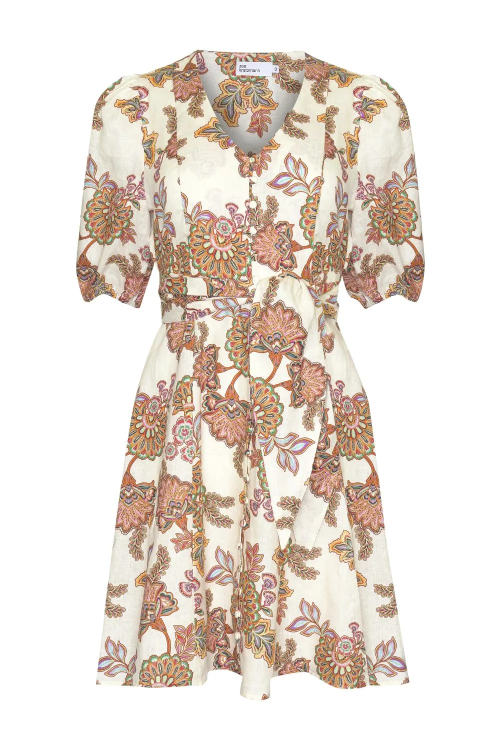 Zoe Kratzmann - Quota Dress K'gari cream