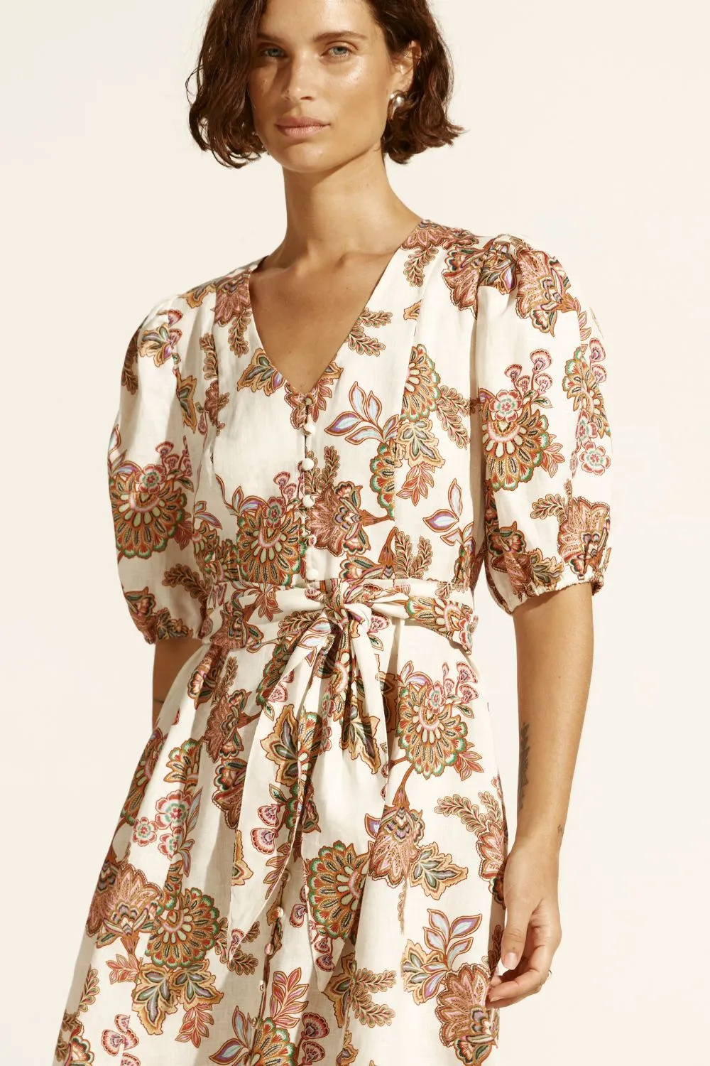 Zoe Kratzmann - Quota Dress K'gari cream